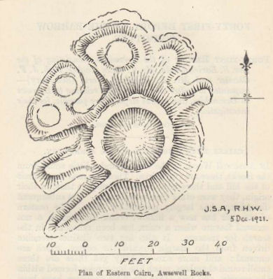 Ausewell Rocks E. Cairn