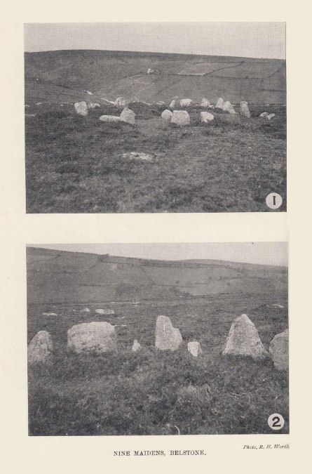 Nine Stones, Belstone Cairn Circle