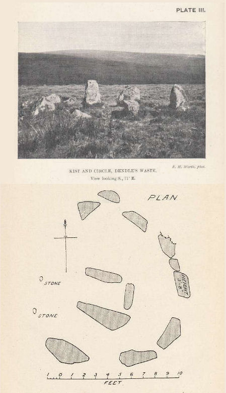 Dendles Waste Ring Setting Cairn and Cist