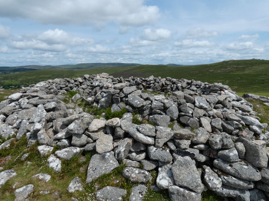 Yar Tor Summit Cairn