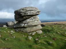 Rippon Tor 2 Stone Ring Cairn Circle