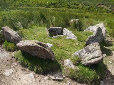 Grims Grave Ring Setting Cairn and Cist