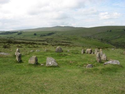 Belstone Nine Maidens Cairn Circle