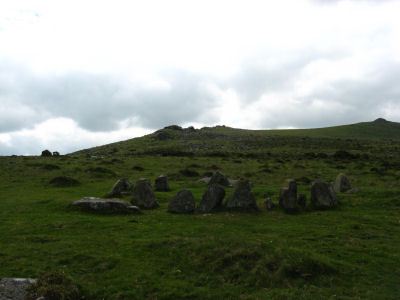 Belstone Nine Maidens Cairn Circle