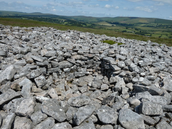 Corndon Down 1 Cairn