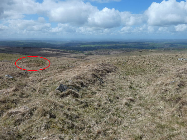 Hare Tor N.2 Reported Cairn
