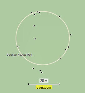 Kennon Hill 1 Reported Stone Circle