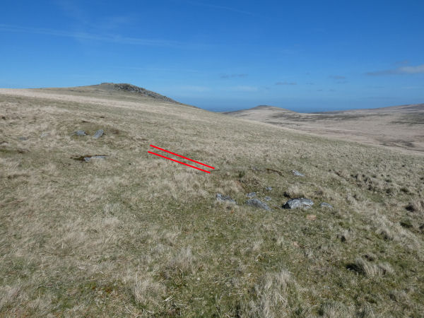 East Mill Tor Reported Cairn