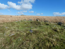Hart Tor North Encircled Cairn